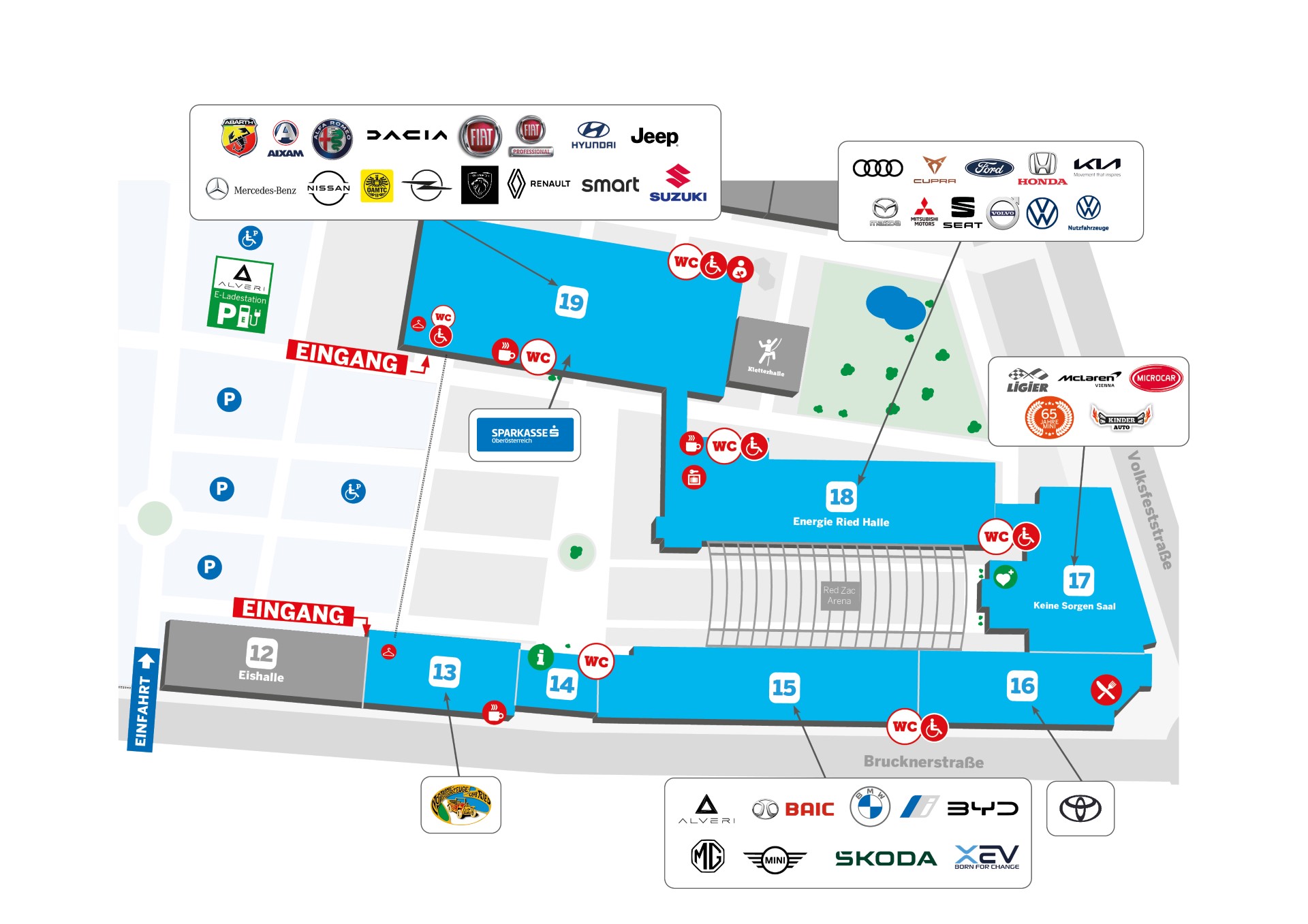 Gelände - Automesse Ried